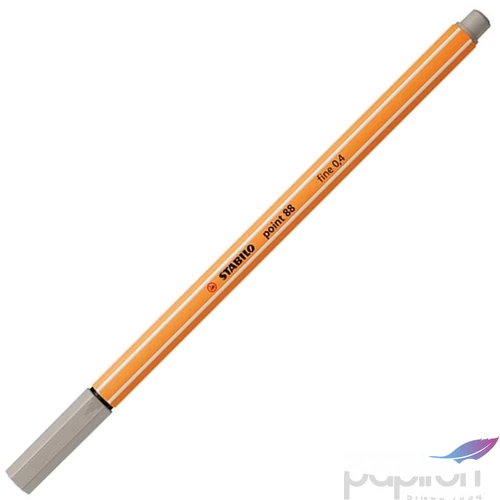 Tűfilc 0,4mm Stabilo Point 88, melegszürke TST88931