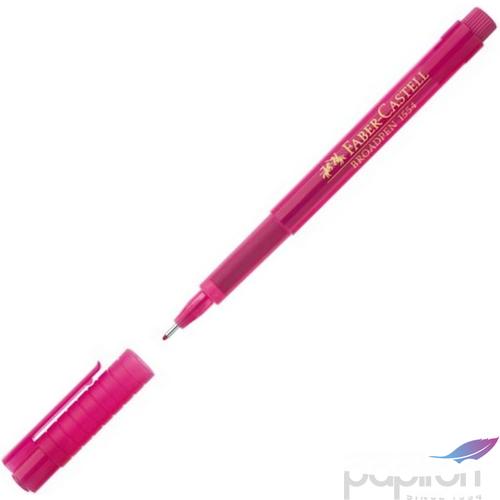 Faber-Castell tűfilc 0,8mm Broadpen 1554 fineliner pink tűfilc, toll 155428