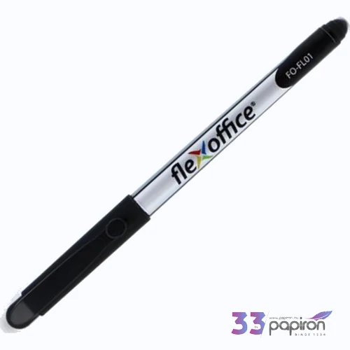 Tűfilc fekete Flexoffice FL01 0,3mm-es Írószerek FLEXOFFICE FO-FL01BLACK