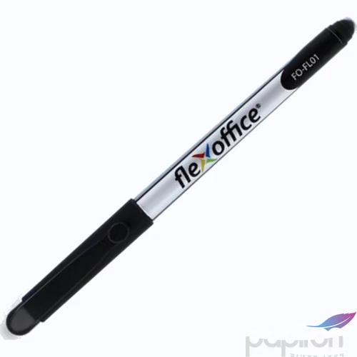 Tűfilc fekete Flexoffice FL01 0,3mm-es Írószerek FLEXOFFICE FO-FL01BLACK