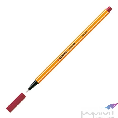 Tűfilc karmazsin bordó Stabilo Point 88'/50, 0,4mm-es Írószerek STABILO 88/50