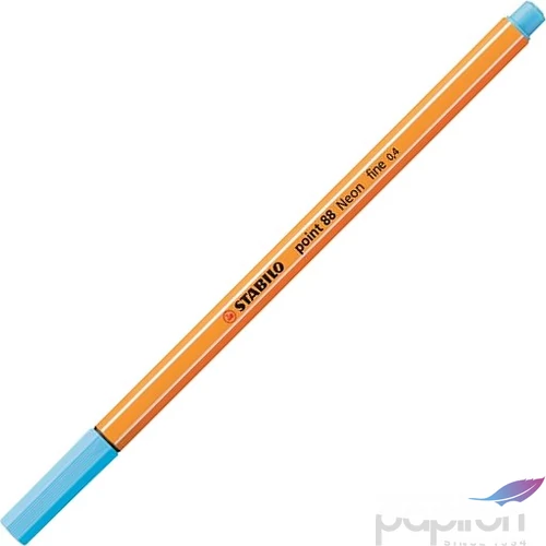 Tűfilc neon kék Stabilo Point 88'/031,0,4mm-es Írószerek STABILO 88/031