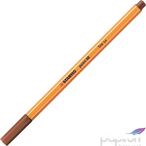 Tűfilc rozsdavörös Stabilo Point 88'/38, 0,4mm-es Írószerek STABILO 88/38