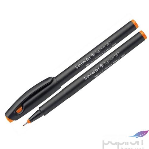 Tűfilc narancssárga Schneider Topliner 967' 0,4mm-es Írószerek SCHNEIDER 196706