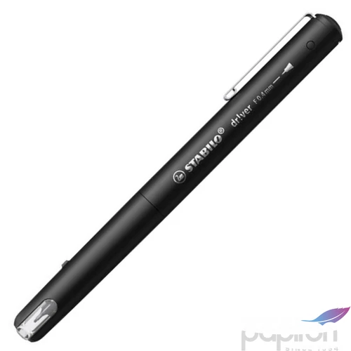 Tűfilc Stabilo 0,4 mm, dr!ver, fekete 