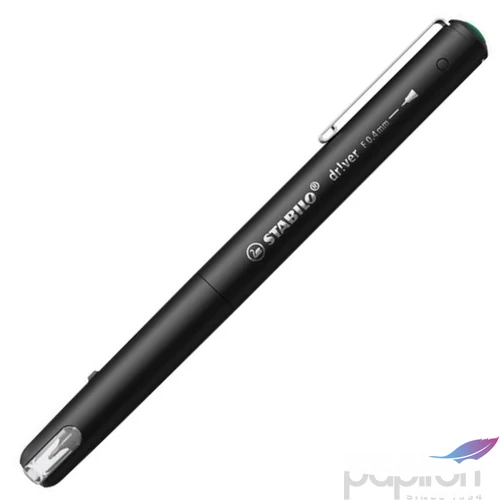 Tűfilc Stabilo 0,4 mm, dr!ver, zöld