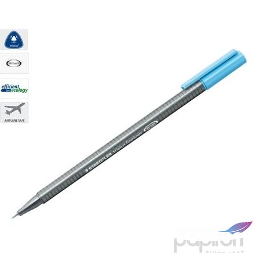 Tűfilc vízkék Staedtler Triplus 0,3mm-es Írószerek STAEDTLER 334-34