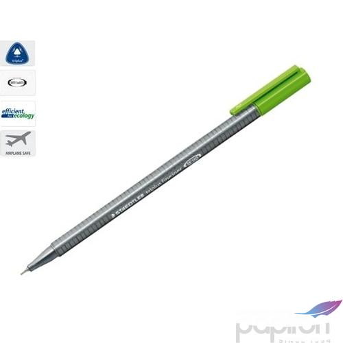 Tűfilc világoszöld Staedtler Triplus 0,3mm-es Írószerek STAEDTLER 334-51