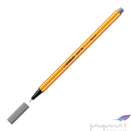 Tűfilc szürke Stabilo Point 88'/96, 0,4mm-es Írószerek STABILO 88/96