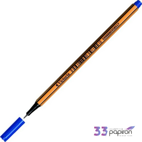 Tűfilc kék Victoria Slim 0,4mm-es Írószerek Victoria  C97050T02