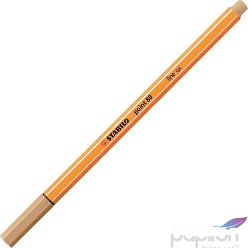 Tűfilc világos okker Stabilo Point 88'/88, 0,4mm-es Írószerek STABILO 88/88