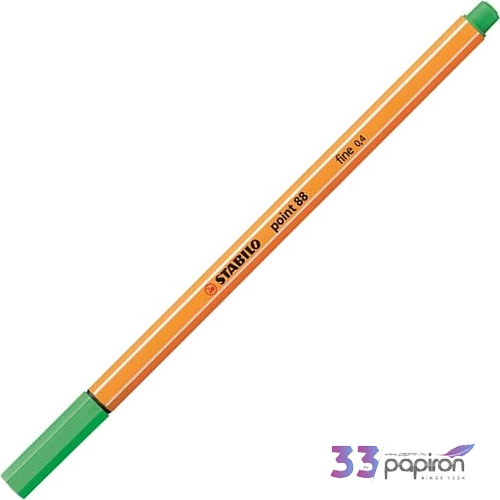 Tűfilc világos smaragd Stabilo Point 88'/16, 0,4mm-es Írószerek STABILO 88/16