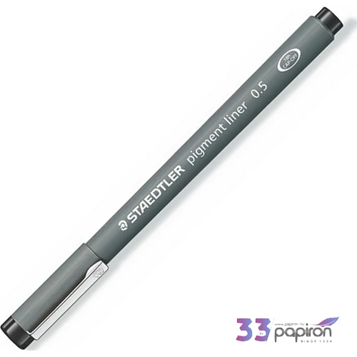 Tusfilc fekete Staedtler Pigment Liner 0,5mm Írószerek STAEDTLER 308 05-9