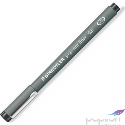 Tusfilc fekete Staedtler Pigment Liner 0,6mm Írószerek STAEDTLER 308 06-9
