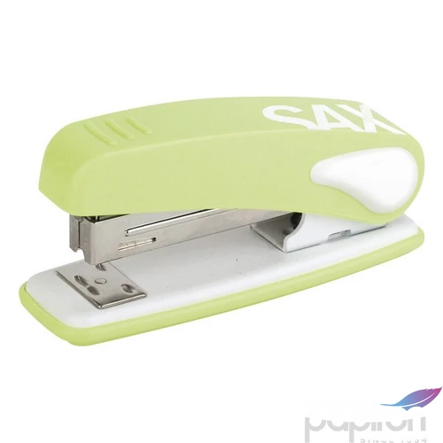 Tűzőgép design SAX 239 neon zöld 25lap irodaszer - irodai kisgép