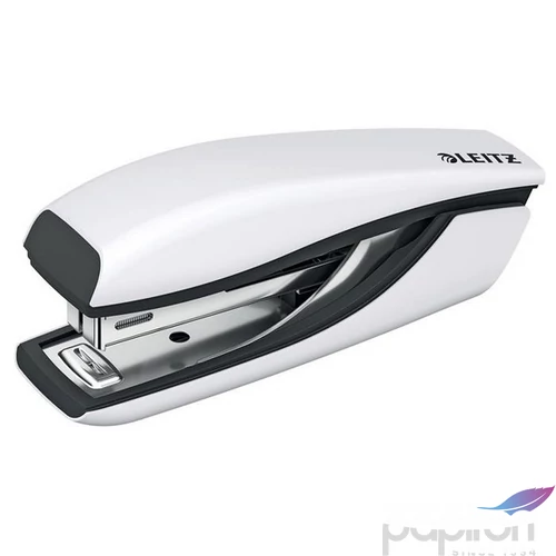 Tűzőgép mini Leitz No. 10, 10 lap, fém, Nexxt Wow, fehér E55281000