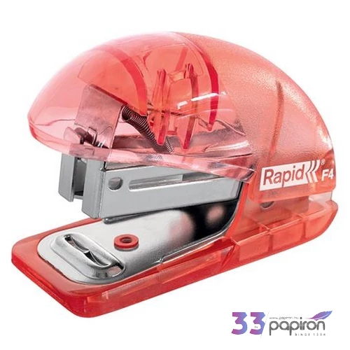 Tűzőgép mini rapid 24/6,26/6,10lap Colour Breeze, korall