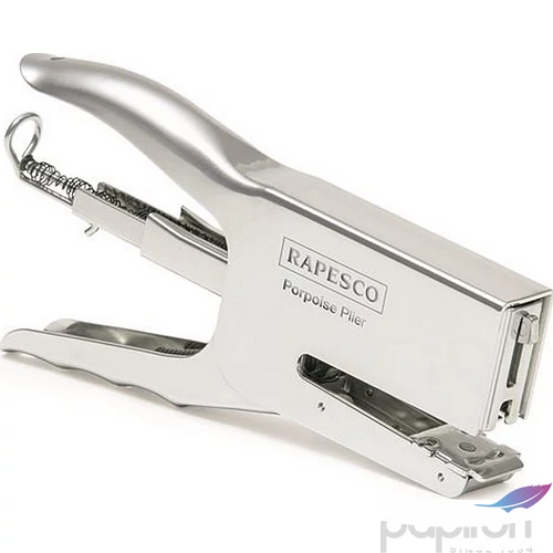 Tűzőgép 24/6 Rapesco Porpoise 45lap fém ezüst Irodai kisgépek RAPESCO R81000A3