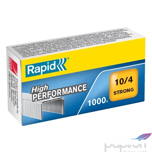 Tűzőkapocs 10/4 Rapid Strong horganyzott Rapid 1db rendelési egység ár 1db-ra