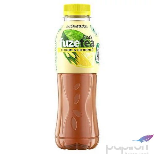 Üdítőita szénsavmentes 0,5l FUZETEA citrom-citromfű