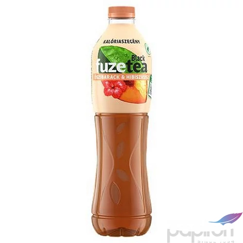 Üdítőita szénsavmentes 1,5l FUZETEA barack-hibiszkusz