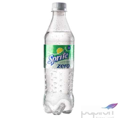Üdítőital Sprite Zero 0,5l citrom és lime ízű szénsavas üdítő Coca 1571101