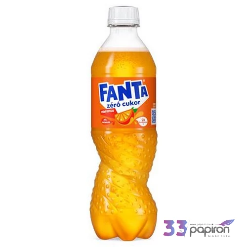 Üdítőital szénsavas 0,5 Fanta Zero