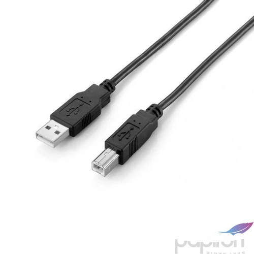 USB 2.0 nyomtatókábel USB-A/USB-B 3m EQUIP