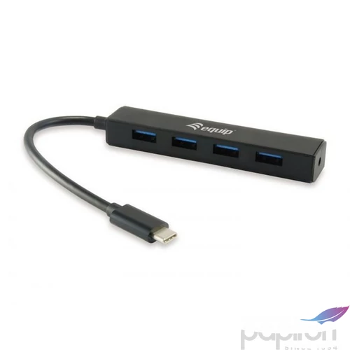 USB elosztó-HUB USB-C 4 port USB 45718 EQUIP Life