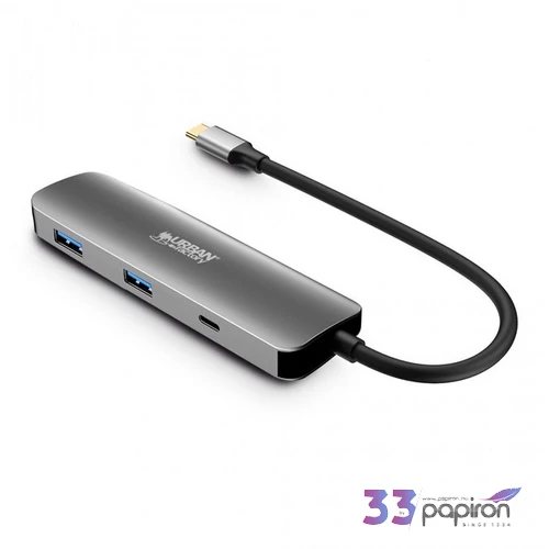 USB elosztó-HUB USB-C/USB 3.0/HDMI URBAN FACTORY