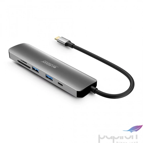 USB elosztó-HUB USB-C/USB 3.0/HDMI/SD/mSD URBAN FACTORY