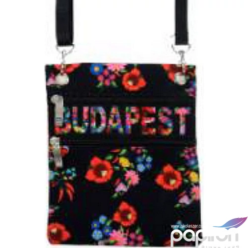 Útlevél táska Női Budapest női Budapest feliratos Virág-J Magyaros termék