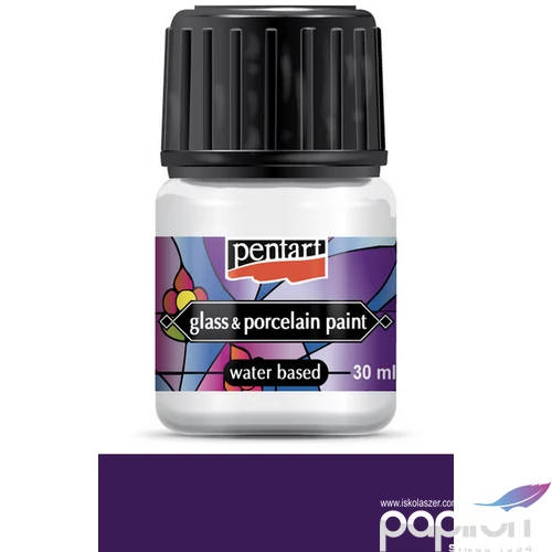 Üveg és Kerámiafesték Pentart 30ml - lila Pentart