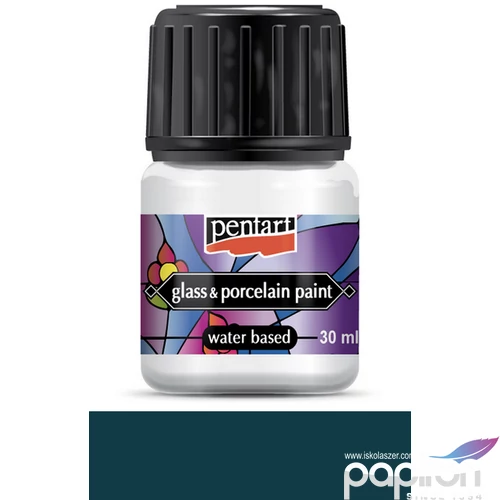 Üveg és Kerámiafesték Pentart 30ml - türkiz zöld Pentart