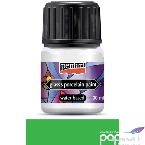 Üveg és Kerámiafesték Pentart 30 ml, almazöld Pentart