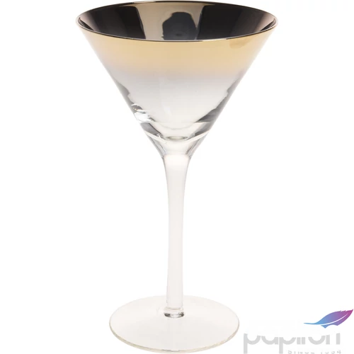 Pohár üveg martinis pohár 11x18,5cm kpm