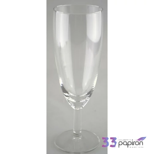 Üvegpohár Pezsgős pohár 158ml-es 16x5cm elegáns