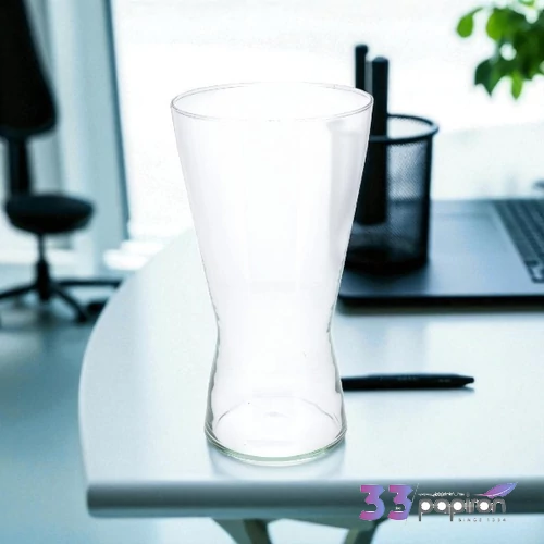 Üveg váza átlátszó 170x290 KPM25