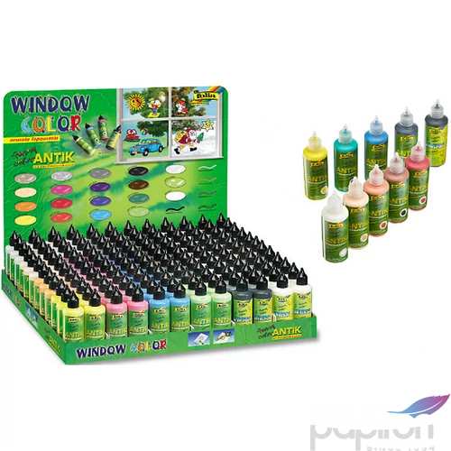 Üvegfesték Folia 80 ml Antik gyöngyház fehér F4501