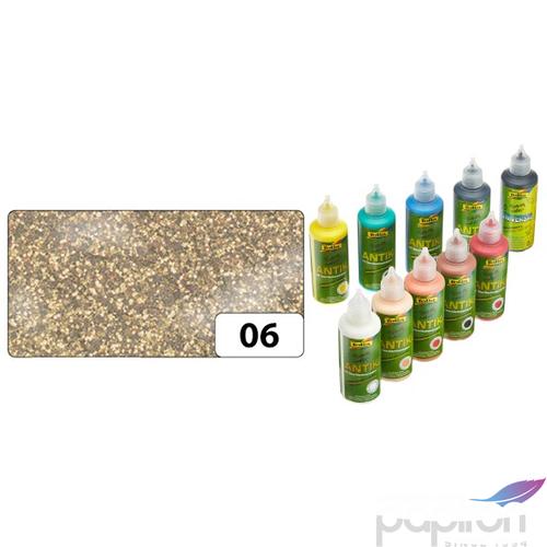 Üvegfesték Folia 80 ml Funny Color Antik aranycsillámos F4506