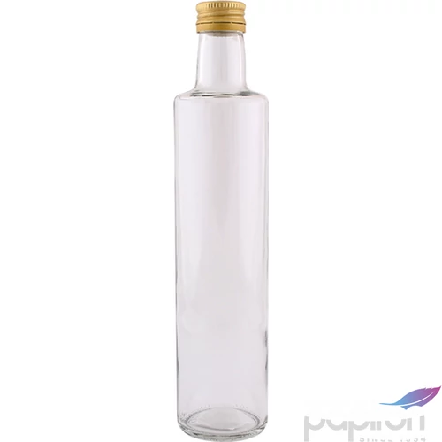 üveg palack 500ml Dorica, tetővel