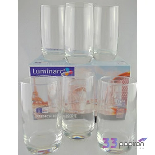 Üvegpohár 345ml 12,5x6,5cm