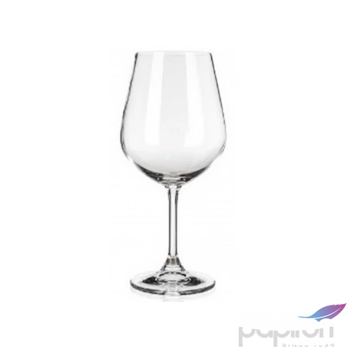 Üvegpohár boros 460ml Kristály kehely, "Marta