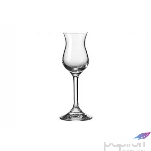 Pohár Üvegpohár pálinkás 80ml kristály kehely