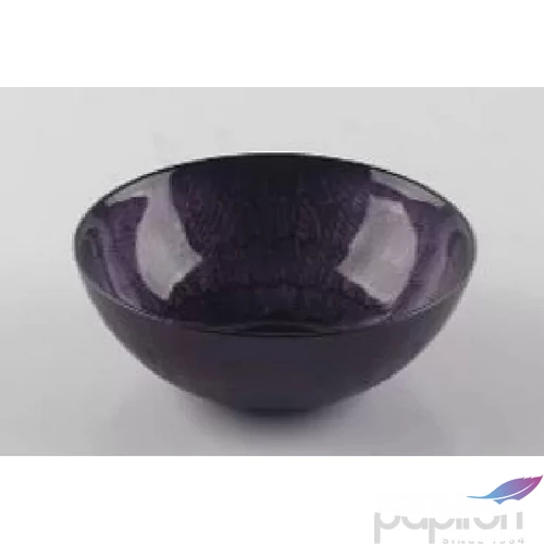 Üvegtál 15cm Belinda sötét lila
