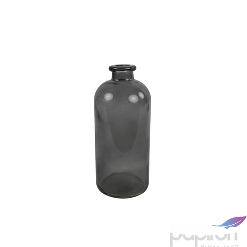 Váza üveg sötétszürke Bottle rd Dawn S dark grey SDDST5325
