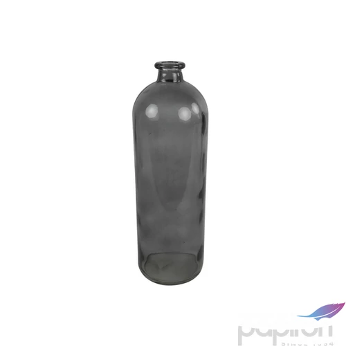 Váza üveg sötétszürke Bottle rd Dawn L dark grey SDDST5325