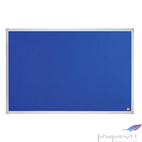 Üzenőtábla alumínium keret 90x60cm NOBO Essentials kék