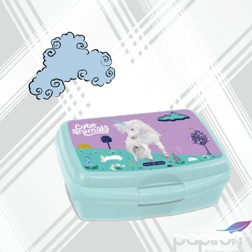 Uzsonnásdoboz Ars Una 25 Cute Animals Unicorn (5448) 25 52544484