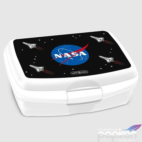 Uzsonnásdoboz Ars Una NASA-1 (5126) 22 52541261 zárható műanyag uzsonnás doboz